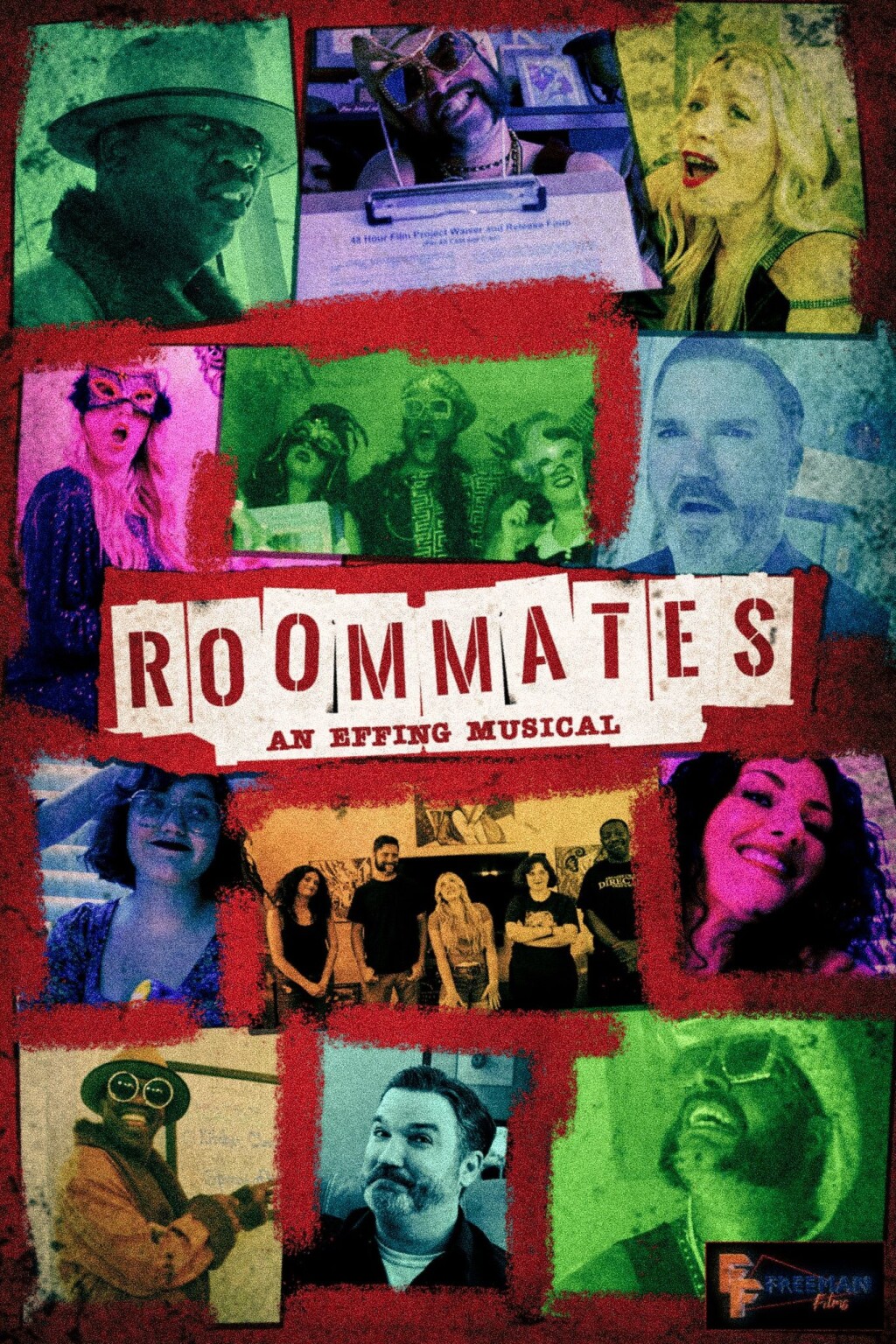 Filmposter for Roommates: An Effing Musical